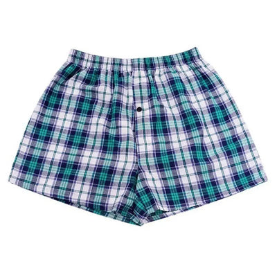 Men's Cotton Arrow Boxers Casual Plaid Print shorts