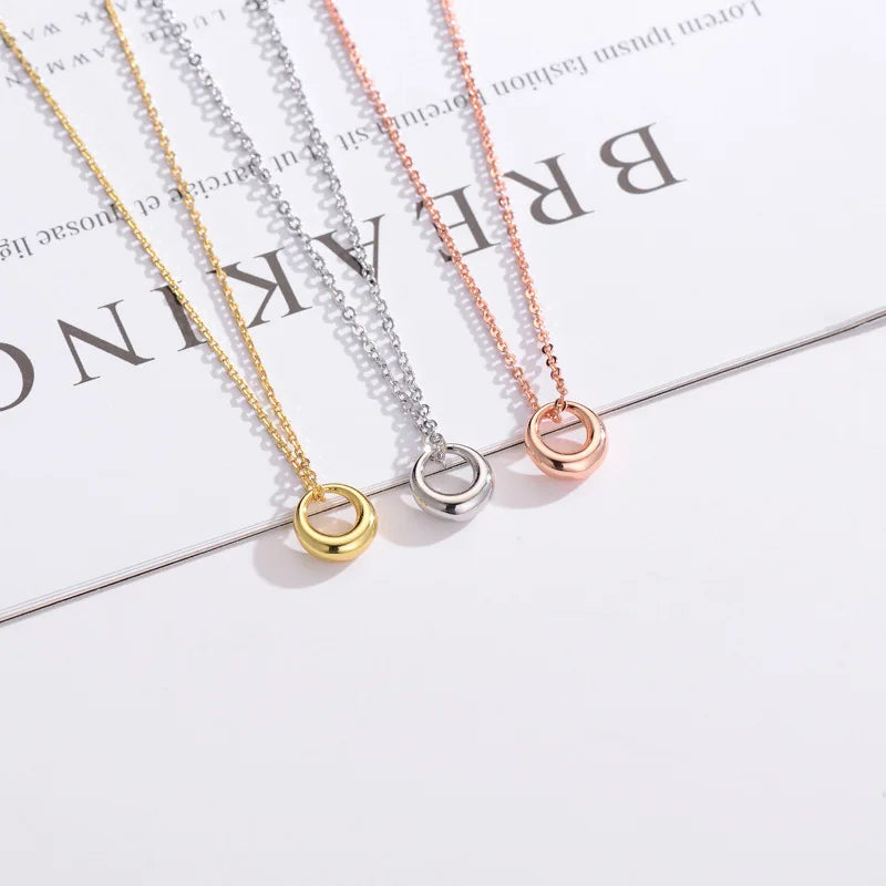 Sterling Silver Necklaces Women Fine Jewelry