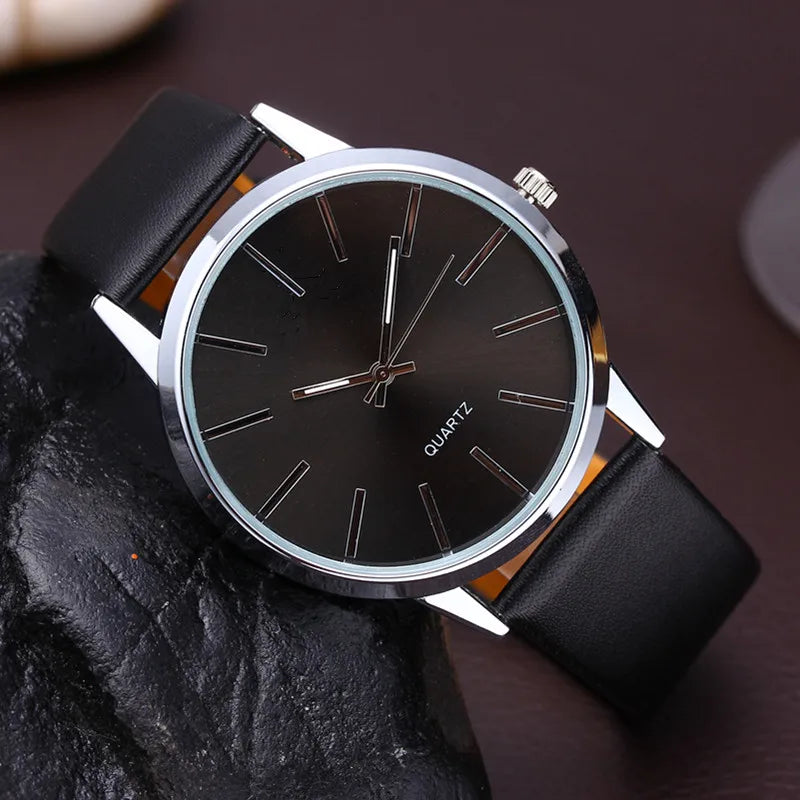 Watch Men Top Brand Luxury Men's Watches Leather Clock