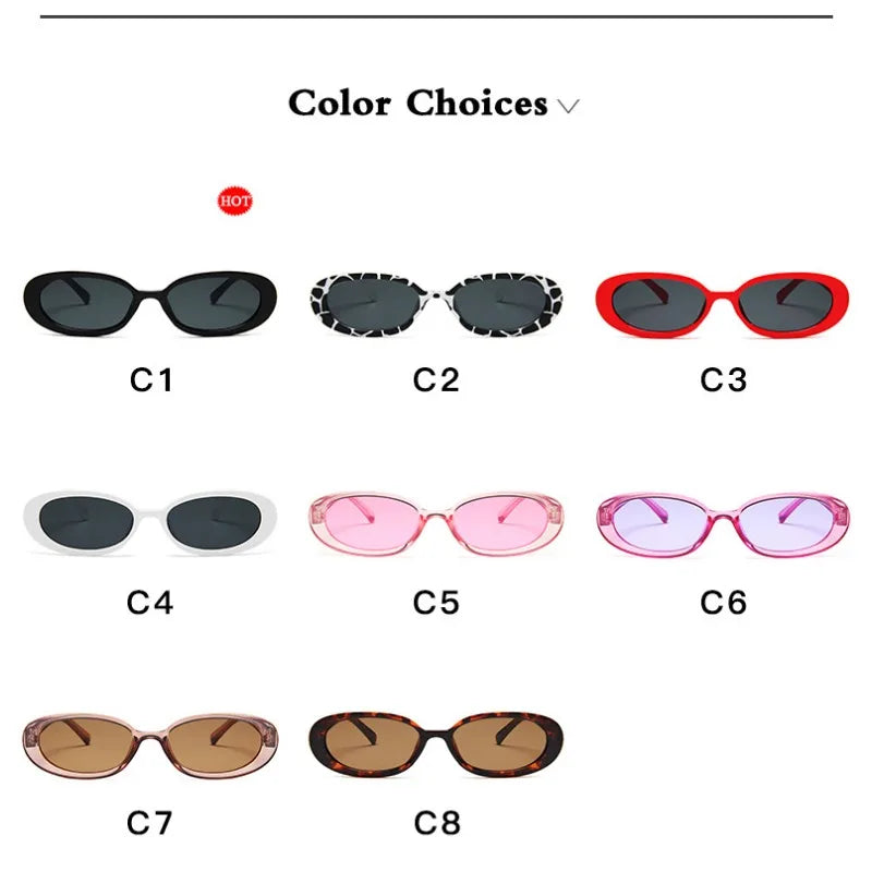 Sexy Small Oval Women's Sunglasses