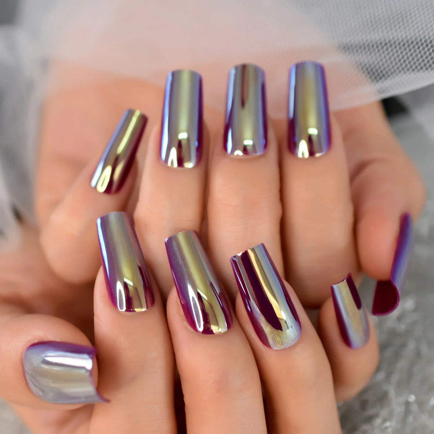 iMABC press on fake nails a great number of patterns hand art for women and girls