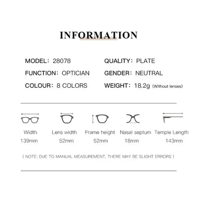 New Cat Eye Glasses Frame Women Fashion