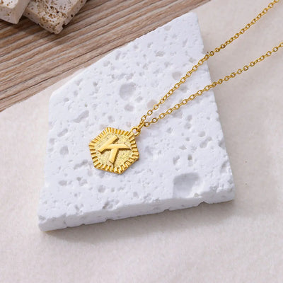 Initial Letter Necklaces