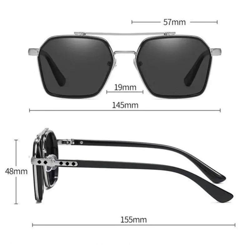 New Cool Men's Driving Sunglasses Retro Brand Men Sun Glasses