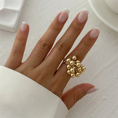 Silver Color Rings for Women Couple Minimalist