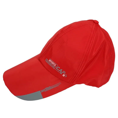 1pc Men's Long Brim Baseball Cap Fishing Clothing Sun Visor Waterproof