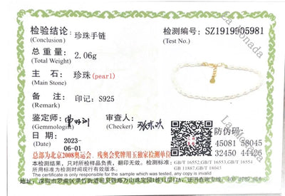 15-18cm Silver Bracelet For Women Pearl Bracelet