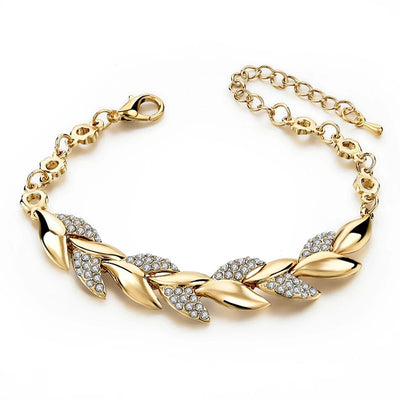 925 Sterling Silver New Arrival Elegant Crystal Statement Bracelet