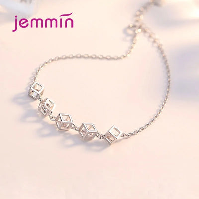 Silver  Jewelry Sets For Ladies Wonderful Engagement Party Pendant Necklace Hoop Earring