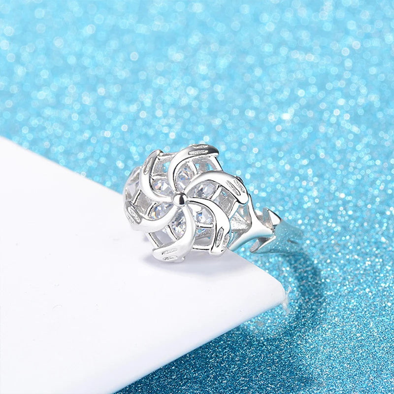Fashion Silver Color Wedding Ring for Women