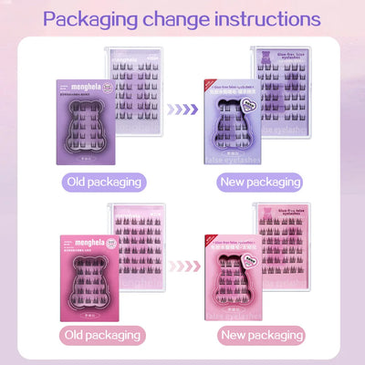 Fairy Glue-free False Eyelashes Easy To Rebound No Need To Remove Segmented