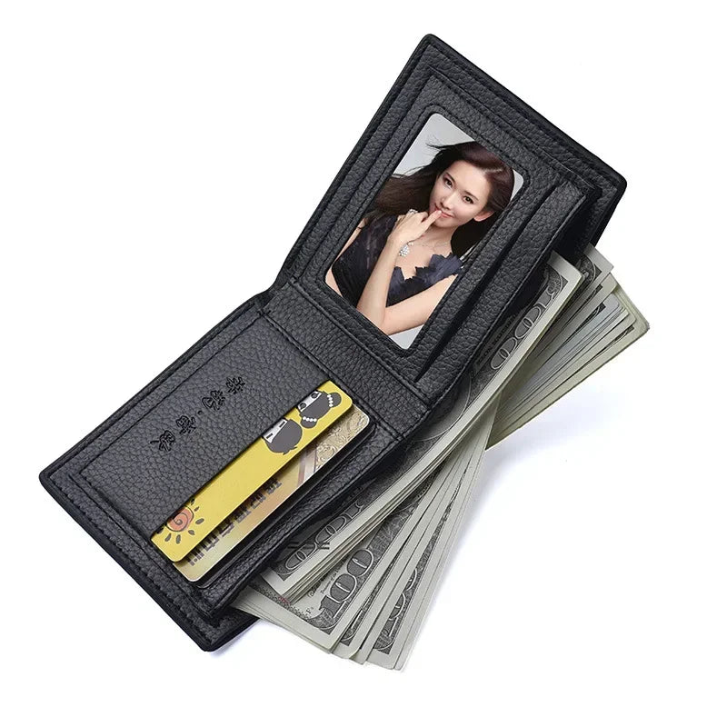 New Fashion Wallets for Men Small Money wallets