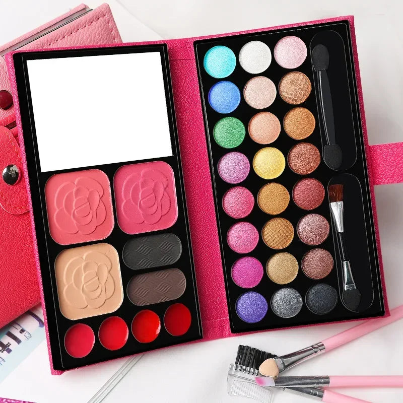 33 Colors Makeup Set Eye Shadow Powder Blush Lipstick Lasting Cosmetics Makeup