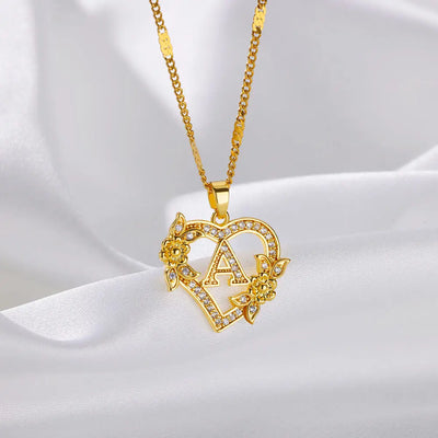 Initial Letter Necklaces