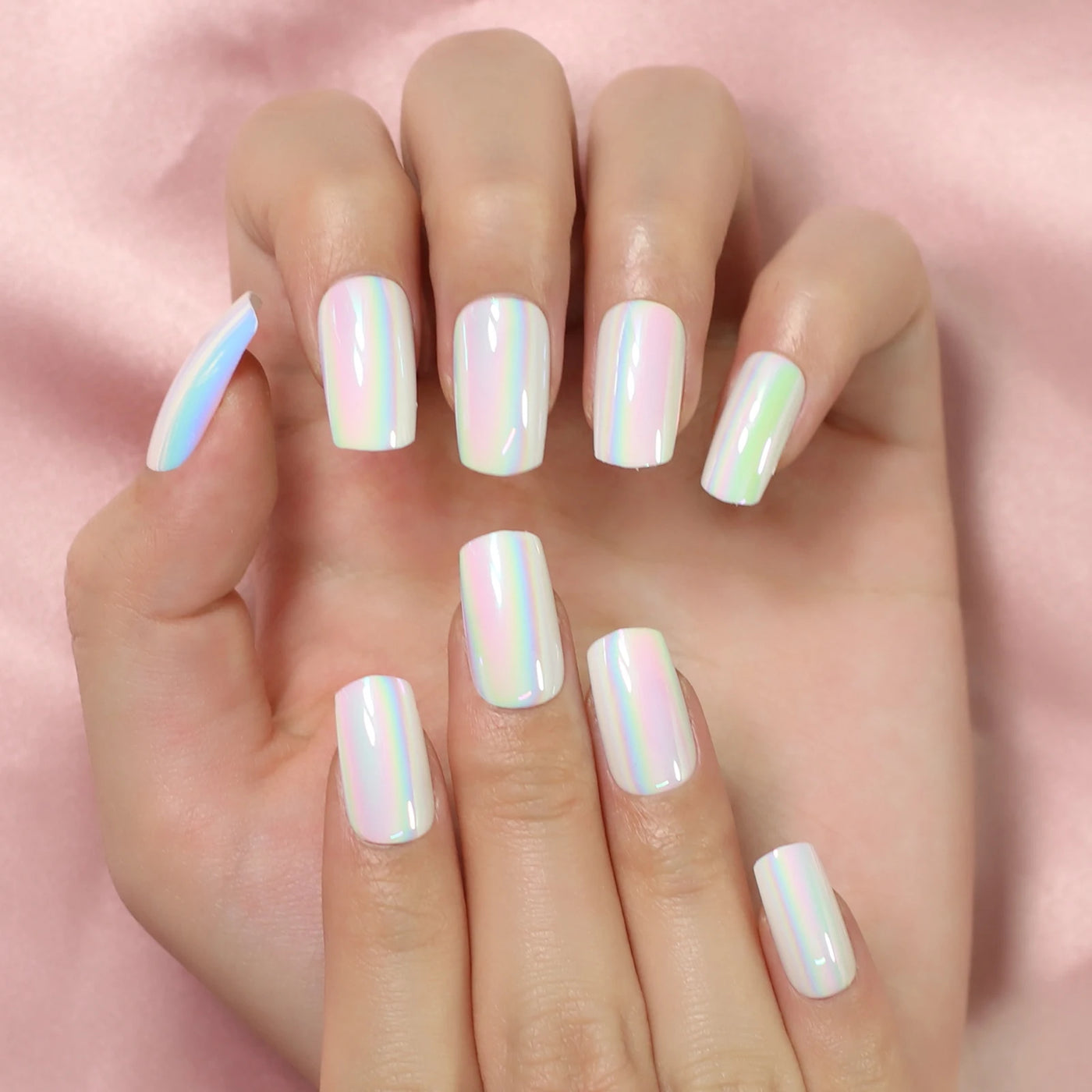 iMABC press on fake nails a great number of patterns hand art for women and girls