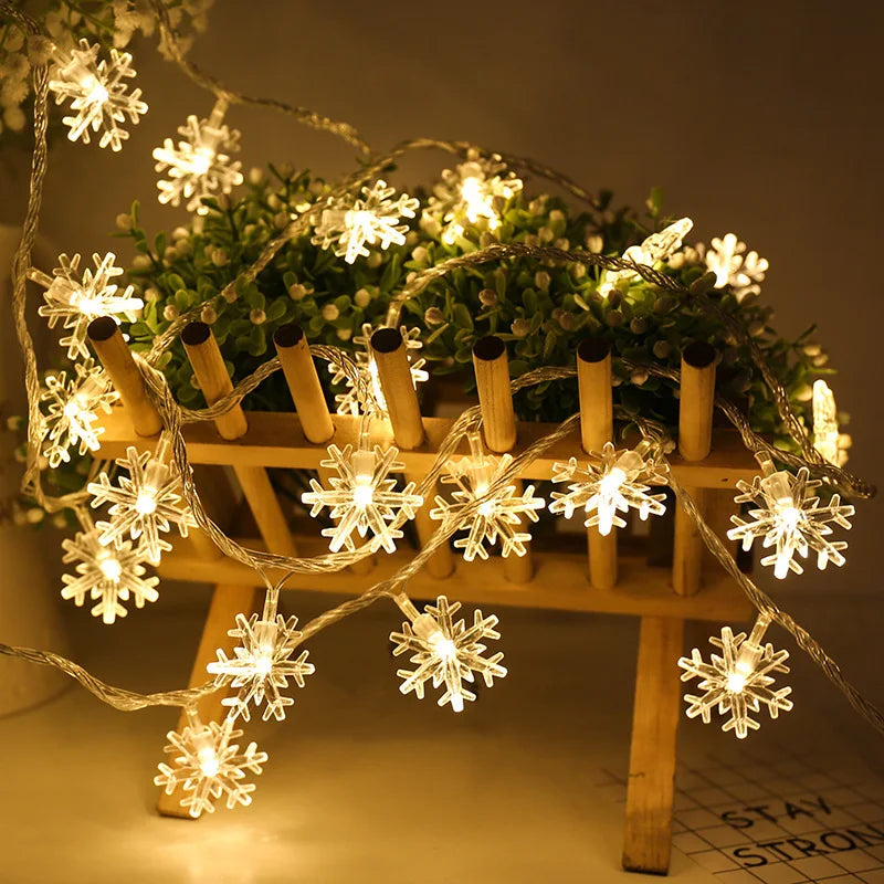 Snowflake LED Light Christmas Decorations