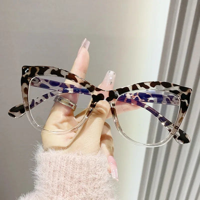 New Cat Eye Glasses Frame Women Fashion