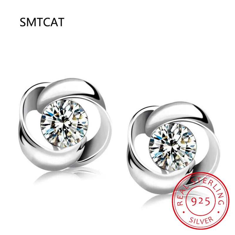 Real Moissanite Jewelry Set for Women