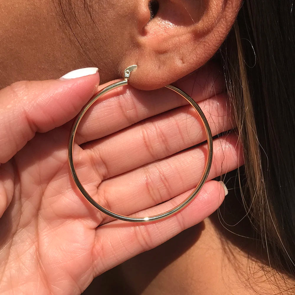 Circle earrings