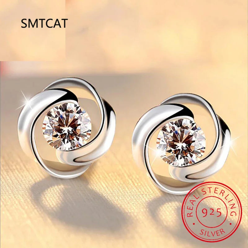 Real Moissanite Jewelry Set for Women