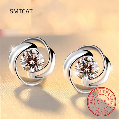 Real Moissanite Jewelry Set for Women