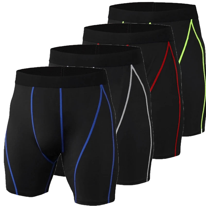 Men's Compression Shorts Men Summer Skinny Tights