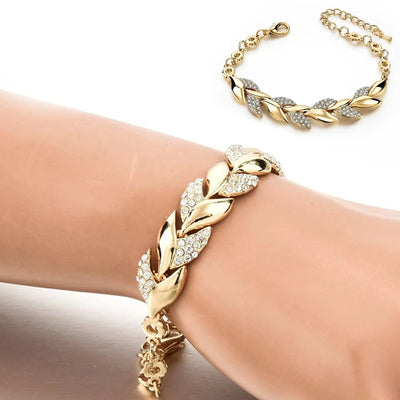 925 Sterling Silver New Arrival Elegant Crystal Statement Bracelet