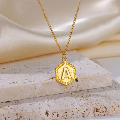 Initial Letter Necklaces