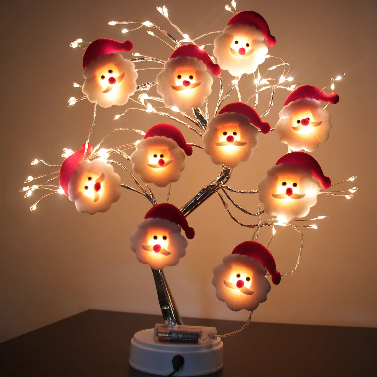 Snowman Christmas LED Garland String Light Merry Christmas