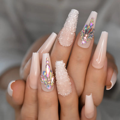 iMABC press on fake nails a great number of patterns hand art for women and girls