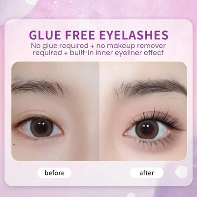 Fairy Glue-free False Eyelashes Easy To Rebound No Need To Remove Segmented