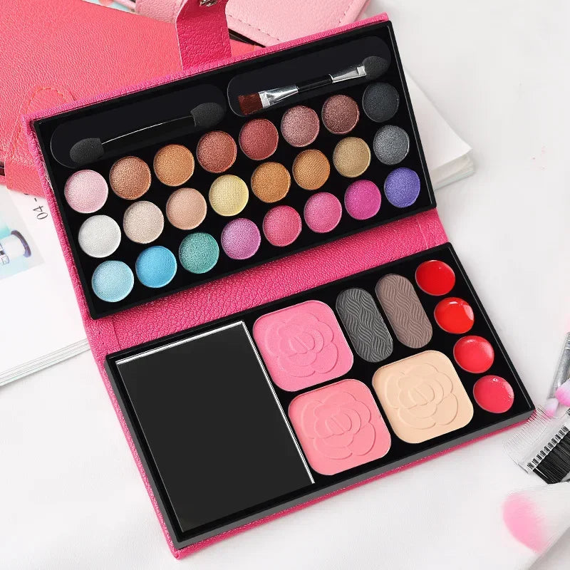 33 Colors Makeup Set Eye Shadow Powder Blush Lipstick Lasting Cosmetics Makeup
