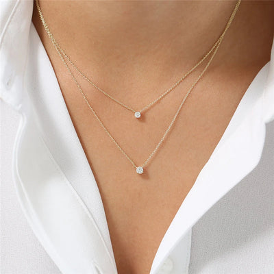 BOAKO Silver 925 Jewelry Necklace For Women