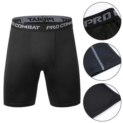 Sports Men Leggings Male Fitness Pants Elastic Compression Tights