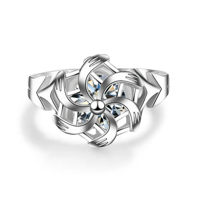 Fashion Silver Color Wedding Ring for Women