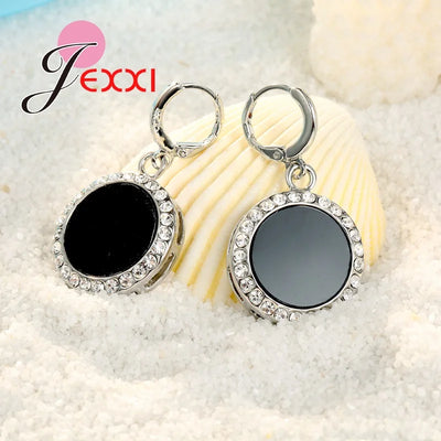 Fashion Silver Color Jewelry Sets For Women Pendant