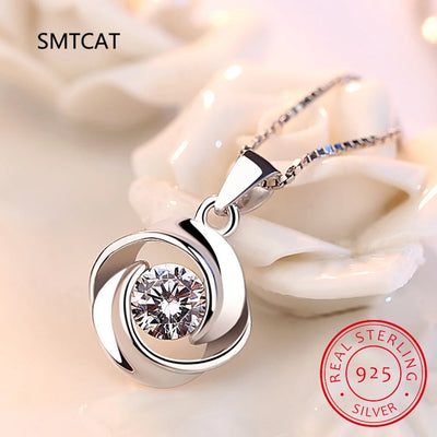 Real Moissanite Jewelry Set for Women
