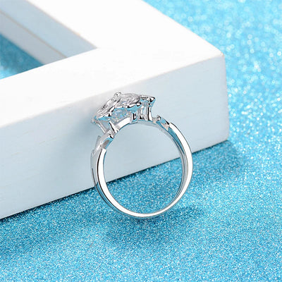 Fashion Silver Color Wedding Ring for Women