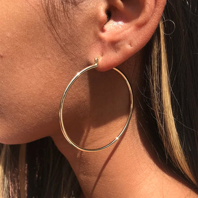 Circle earrings