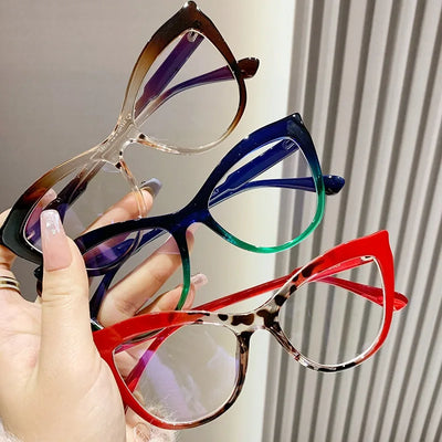 New Cat Eye Glasses Frame Women Fashion