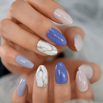 iMABC press on fake nails a great number of patterns hand art for women and girls