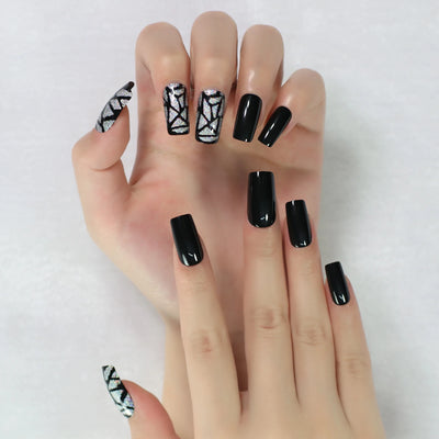 iMABC press on fake nails a great number of patterns hand art for women and girls