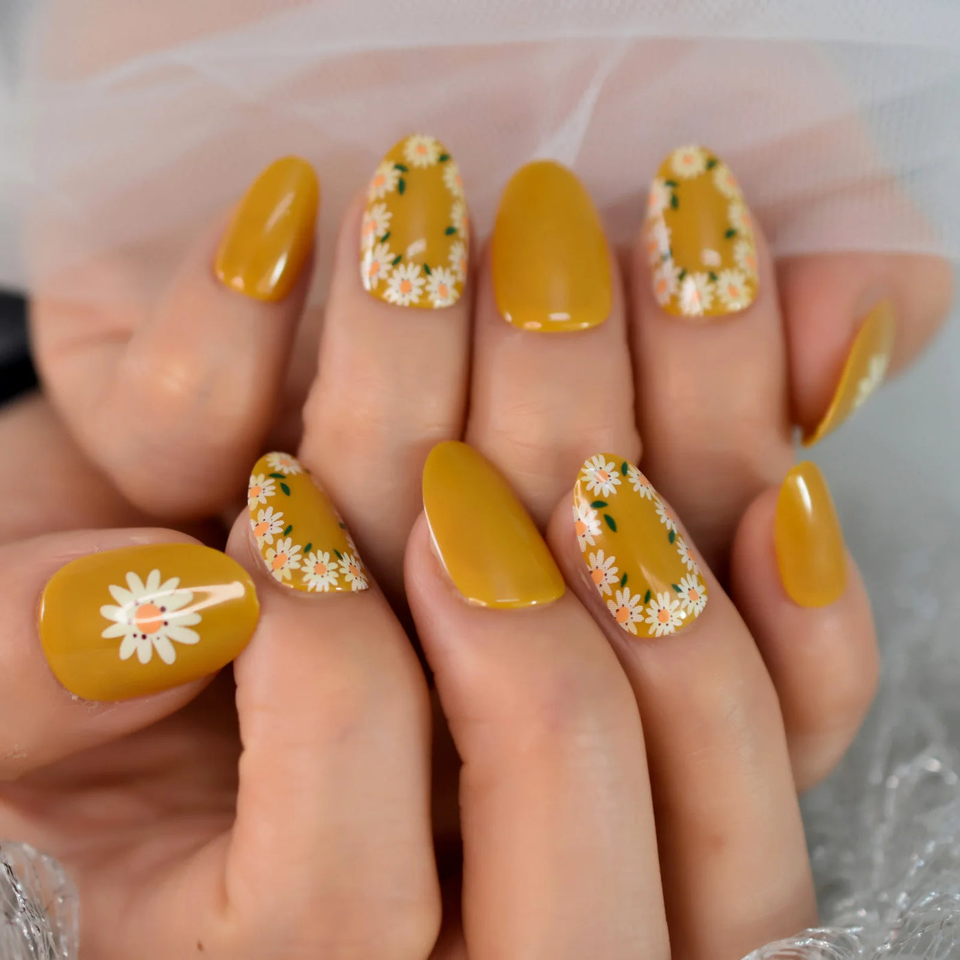 iMABC press on fake nails a great number of patterns hand art for women and girls