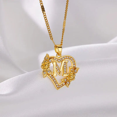 Initial Letter Necklaces