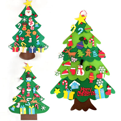 DIY Felt Christmas Tree Christmas Decoration