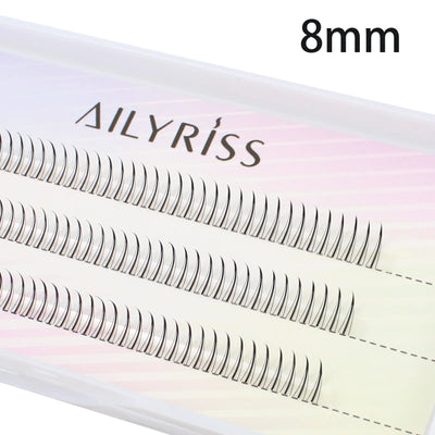 A/M Type A False Eyelashes 8-12mm Mix Fake Lashes Natural Fairy Lash Korean Makeup Individual Cluster Eye Lashes