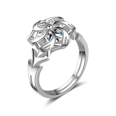 Fashion Silver Color Wedding Ring for Women